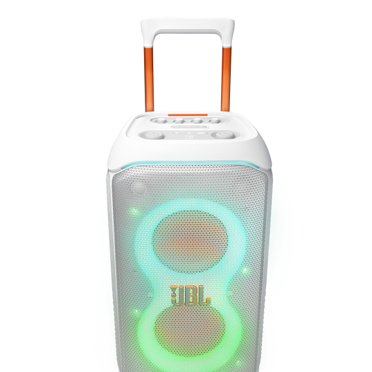 JBL PartyBox Stage 320 - White - Portable party speaker with wheels - Detailshot 5