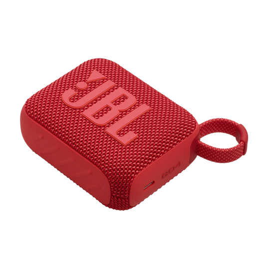 JBL Go 4 - Red - Ultra-Portable Bluetooth Speaker - Detailshot 4