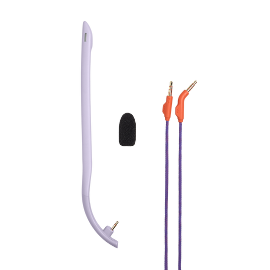 JBL Quantum 250 - Purple - Wired multiplatform gaming headset - Detailshot 10