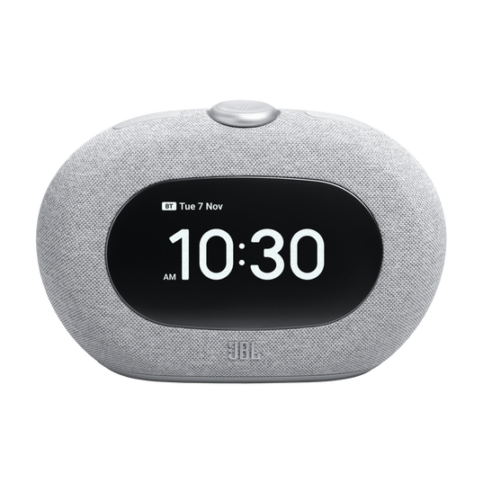 JBL Horizon 3 with FM - Grey - Bluetooth&reg; clock radio speaker with FM - Front