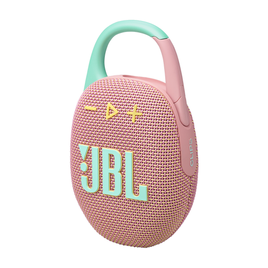 JBL Clip 5 - Pink - Ultra-portable waterproof speaker - Detailshot 1