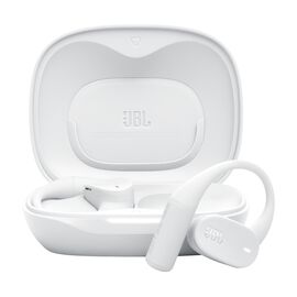 JBL Sense Lite - White - True Wireless Open-ear Headphones - Hero JBL Sense Lite - White - True Wireless Open-ear Headphones - Hero