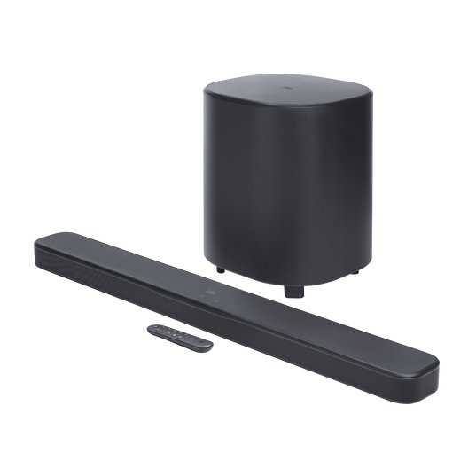 JBL Bar 500MK2 - Black - 5.1 channel&nbsp;soundbar system with Dolby Atmos&reg;&nbsp;and DTS Virtual:X&reg; - Hero