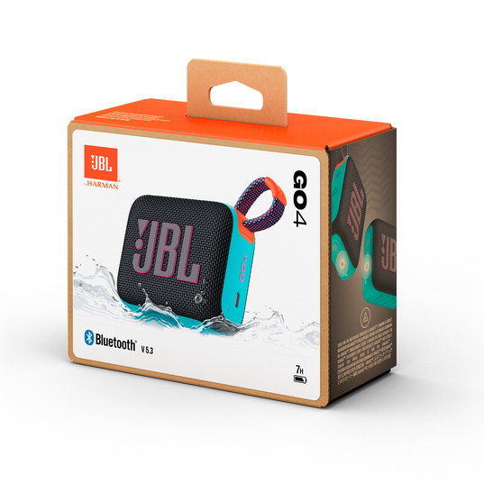 JBL Go 4 - Black and Orange - Ultra-Portable Bluetooth Speaker - Detailshot 15