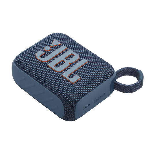 JBL Go 4 - Blue - Ultra-Portable Bluetooth Speaker - Detailshot 4