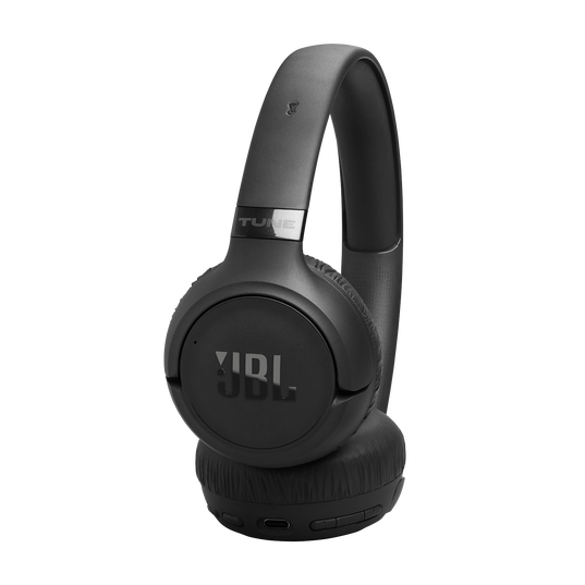 JBL Tune 680NC - Black - Wireless on-ear Noise cancelling headphones - Right
