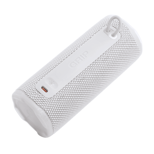 JBL Grip - White - Compact Bluetooth speaker with bold JBL Pro Sound and ambient light - Detailshot 2