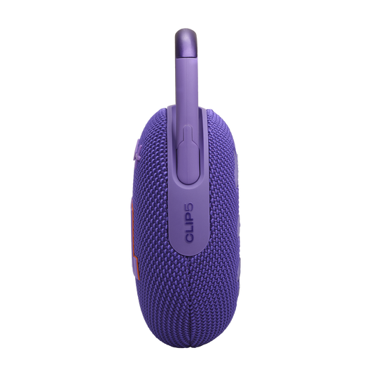 JBL Clip 5 - Purple - Ultra-portable waterproof speaker - Right