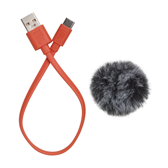 JBL Quantum Stream Wireless Lightning - Black - Wearable wireless streaming microphone for Lightning connection - Left