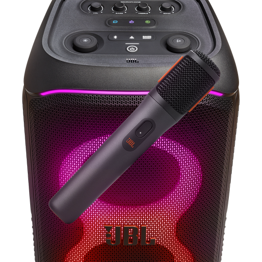 JBL PartyBox Wireless Mic - Black - Digital wireless microphones - Detailshot 5