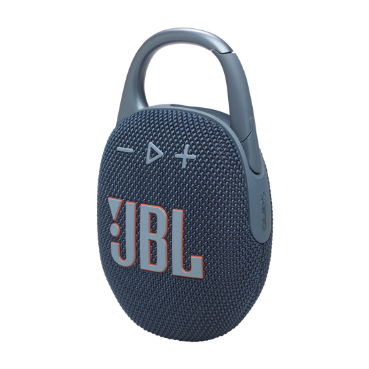 JBL Clip 5 - Blue - Ultra-portable waterproof speaker - Detailshot 1