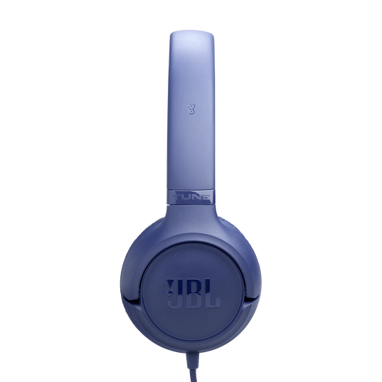 JBL Tune 530C - Blue - Wired on-ear headphones - Detailshot 2