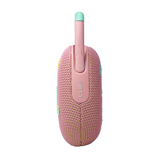 JBL Clip 5 - Pink - Ultra-portable waterproof speaker - Right