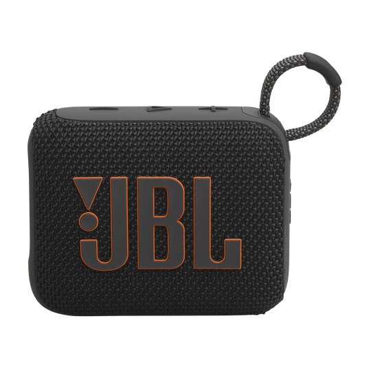 JBL Go 4 Duo - Black - Ultra-Portable Bluetooth Speakers with AirTouch - Front