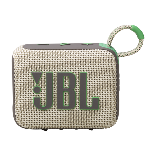JBL Go 4 - Sand - Ultra-Portable Bluetooth Speaker - Front