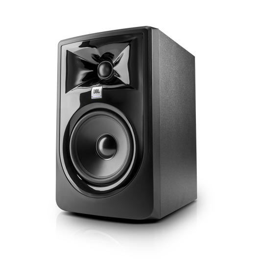 JBL 305P MkII - Black - Powered 5" (12.7 cm) Two-Way Studio Monitor - Hero