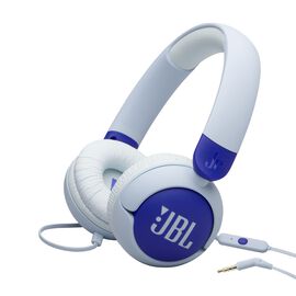 JBL Junior 320 - Blue - Wired on-ear kids headphones - Hero JBL Junior 320 - Blue - Wired on-ear kids headphones - Hero
