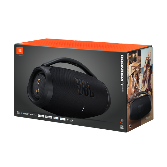 Jbl boombox wireless speaker black hotsell