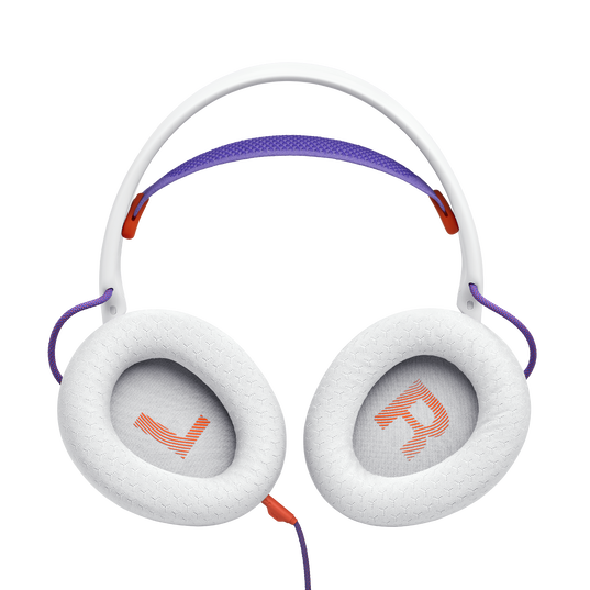 JBL Quantum 250 - White - Wired multiplatform gaming headset - Detailshot 1