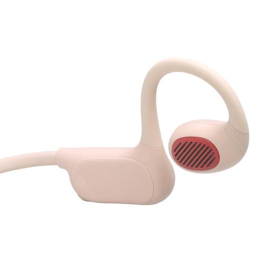 JBL Junior Free - Peach - Wireless open-ear kids headphone - Back