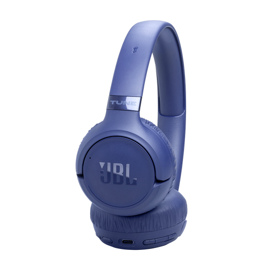 JBL Tune 680NC - Blue - Wireless on-ear Noise cancelling headphones - Right