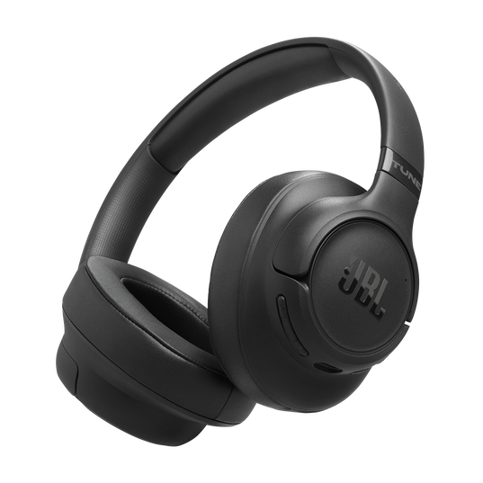 JBL Tune 780NC - Black - Wireless over-ear Noise Cancelling headphones - Hero