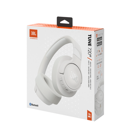 JBL Tune 720BT Wireless Over Ear Headphones with Mic, Pure Bass