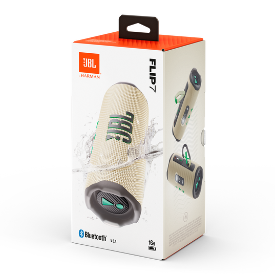 JBL Flip 7 - Sand - Portable waterproof and drop-proof  speaker - Detailshot 9