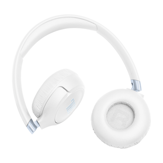 JBL Tune 680NC - White - Wireless on-ear Noise cancelling headphones - Detailshot 2