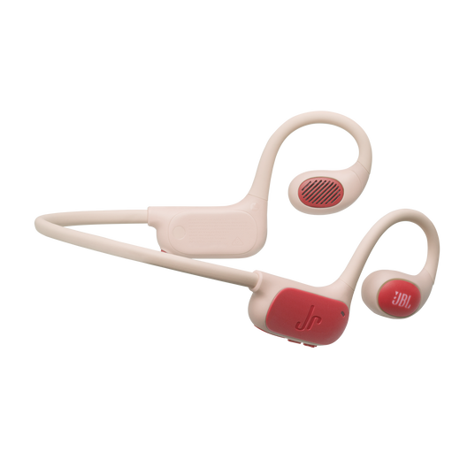 JBL Junior Free - Peach - Wireless open-ear kids headphone - Top