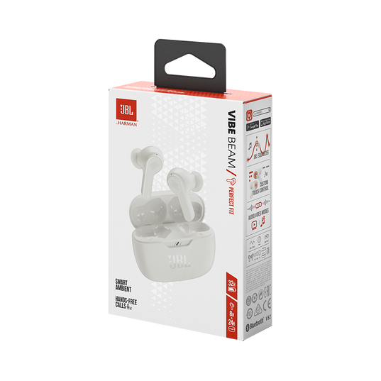 JBL Wave Beam - White - True wireless earbuds - Detailshot 15