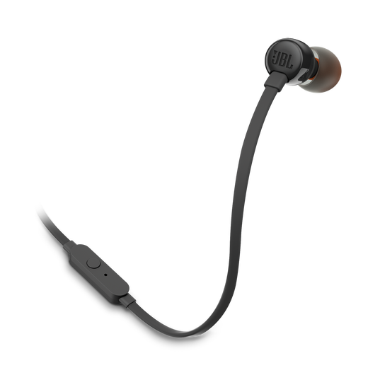 JBL Tune 110 - Black - In-ear headphones - Hero