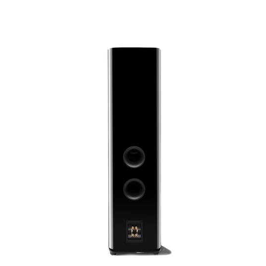 HDI-3800 - Black Gloss - 2 &frac12;-way Triple 8-inch (200mm) Floorstanding Loudspeaker - Back