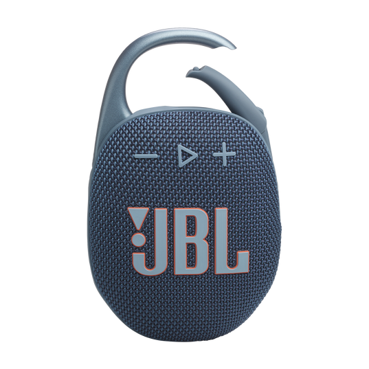 JBL Clip 5 - Blue - Ultra-portable waterproof speaker - Front