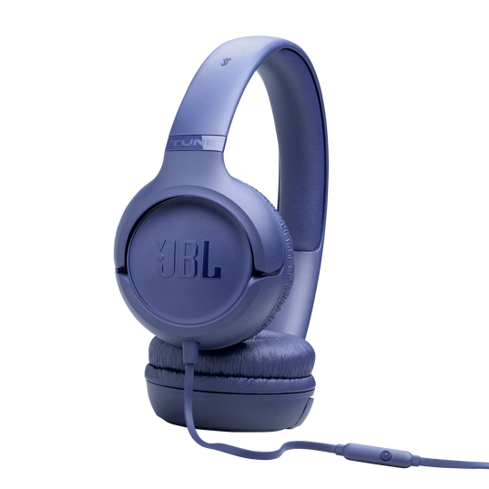 JBL Tune 530 Wired - Blue - Wired on-ear headphones - Right