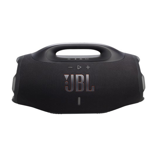 JBL Boombox 4 - Black - Most powerful JBL portable waterproof speaker with massive JBL Pro Sound - Front