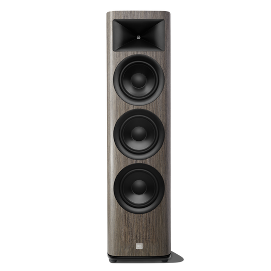 HDI-3800 - Grey Oak - 2 ½-way Triple 8-inch (200mm) Floorstanding Loudspeaker - Hero