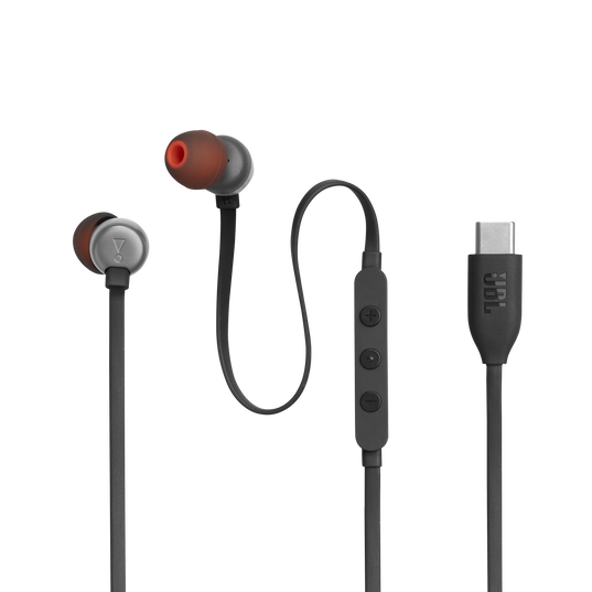 JBL Tune 310C USB - Black - Wired Hi-Res In-Ear Headphones - Detailshot 6