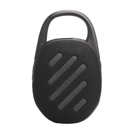 JBL Clip 5 - Black - Ultra-portable waterproof speaker - Back