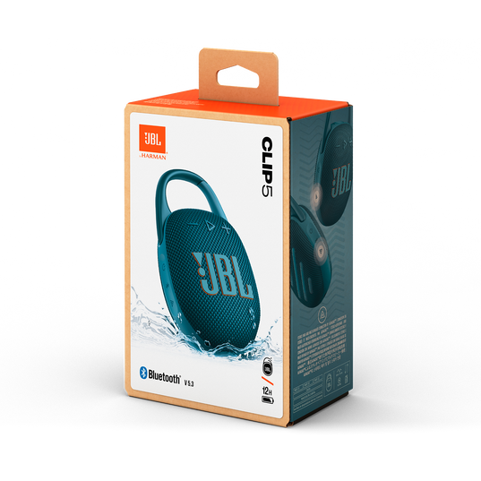 JBL Clip 5 - Blue - Ultra-portable waterproof speaker - Detailshot 15