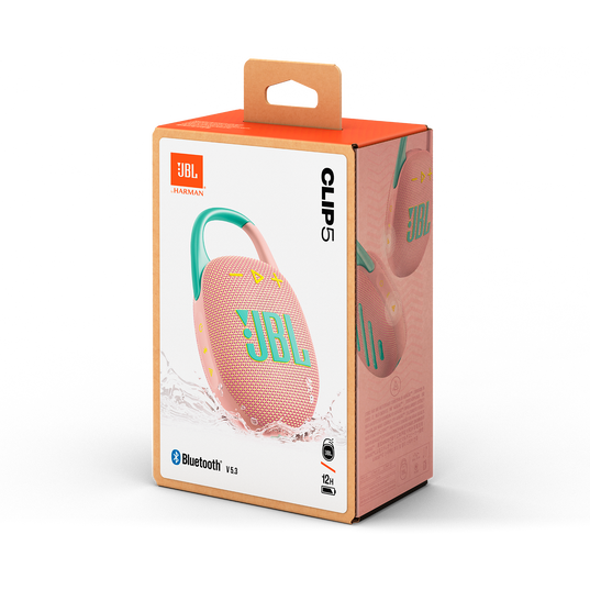 JBL Clip 5 - Pink - Ultra-portable waterproof speaker - Detailshot 15