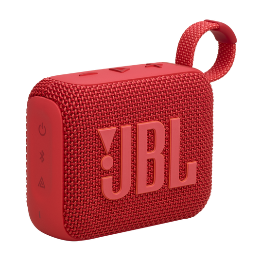 JBL Go 4 - Red - Ultra-Portable Bluetooth Speaker - Hero