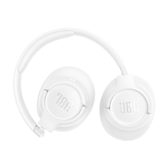 JBL Tune 730BT - White - Wireless over-ear headphones - Back
