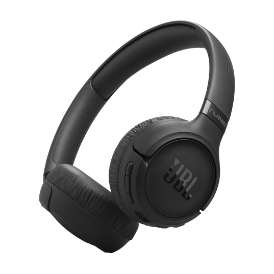 JBL Tune 680NC - Black - Wireless on-ear Noise cancelling headphones - Hero