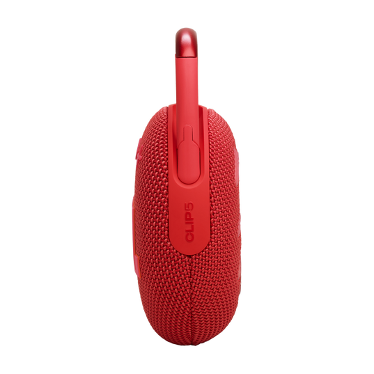 JBL Clip 5 - Red - Ultra-portable waterproof speaker - Right