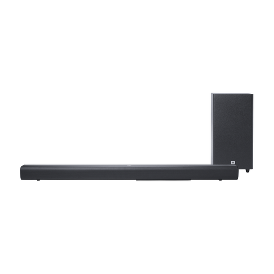 JBL Cinema SB580 - Black - 3.1 Channel Soundbar with Virtual Dolby Atmos&reg; and Wireless Subwoofer - Detailshot 1
