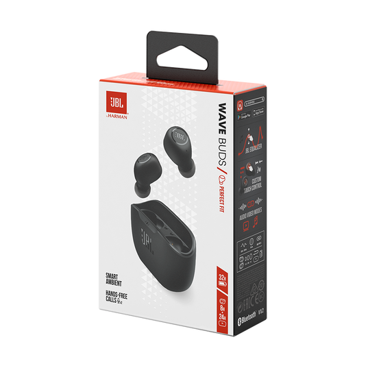JBL Wave Buds - Black - True wireless earbuds - Detailshot 10