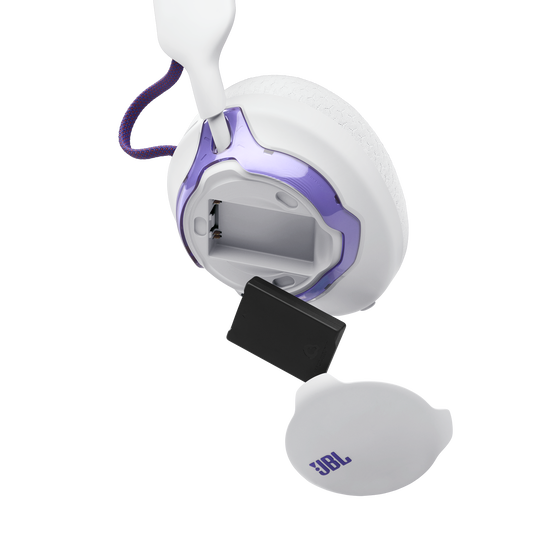 JBL Quantum 650 - White - Wireless multiplatform gaming headset - Detailshot 13