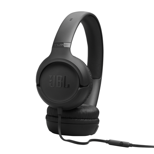JBL Tune 530 Wired - Black - Wired on-ear headphones - Right