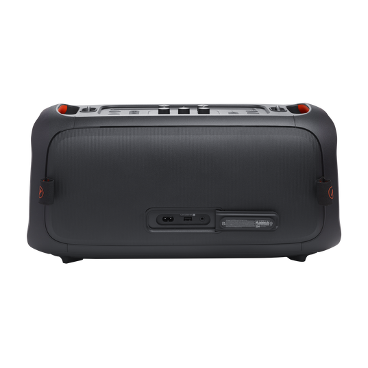 JBL PartyBox On-the-Go Essential - Black - Portable party speaker with built-in lights and wireless mic - Detailshot 5